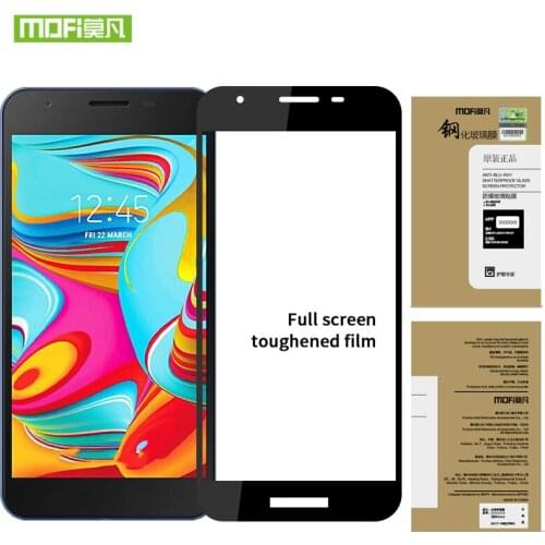 Tempered glass MOFi Film For Samsung Galaxy A2 Core glass screen protector full cover Black cover A2 Core phone Protective film