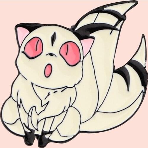 ZF2932 Anime Jewelry Enamel Pins And Brooches Cartoon Creative Metal Denim Hat Badge For Friends Kids