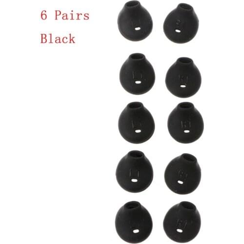 10pcs/lot Soft Silicone Ear Pads Eartips For Sony WI-SP500 For Samsung S7 S6 Edge 9200 level u In-ear Headphones Earphone