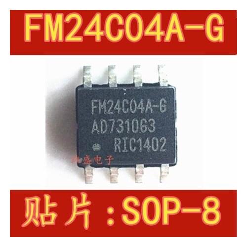 10pcs FM24C04A-G FM24C04AG SOP-8