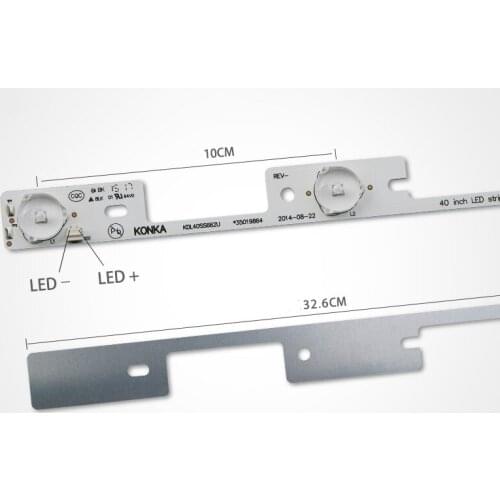 1200 Pieces*4 LEDs*6V LED strips working for TV KDL39SS662U 35018339 KDL40SS662U 35019864 326mm