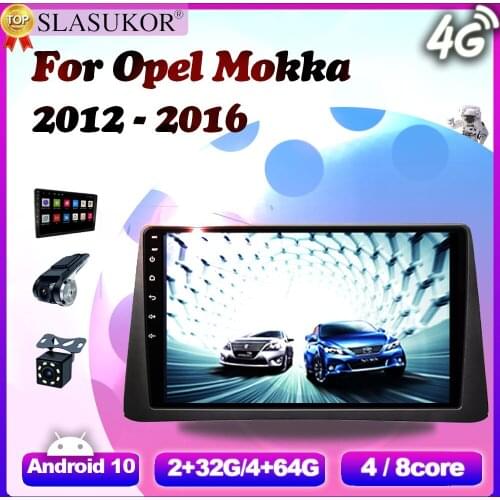 6G+128G Android 10 For Opel Mokka 2012 2013 2014 - 2016 Car Multimedia Stereo Player Navigation GPS Carplay Autoradio No 2 Din