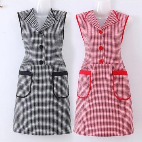 Apron Kitchen Accessories Cooking Aprons with Pockets for Women Vintage apron
