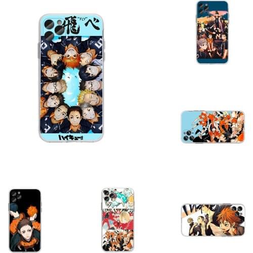 Haikyuu!! Phone Case Cover for Iphone 12 Pro Max X XR XS MAX 6 7 8 Plus 11 Pro Max