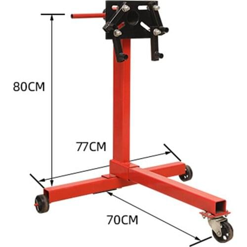 HWD-610 Engine Flip Bracket Universal Rotating Workbench Engine Repair Hardware Auto Repair Thicken Gearbox Move