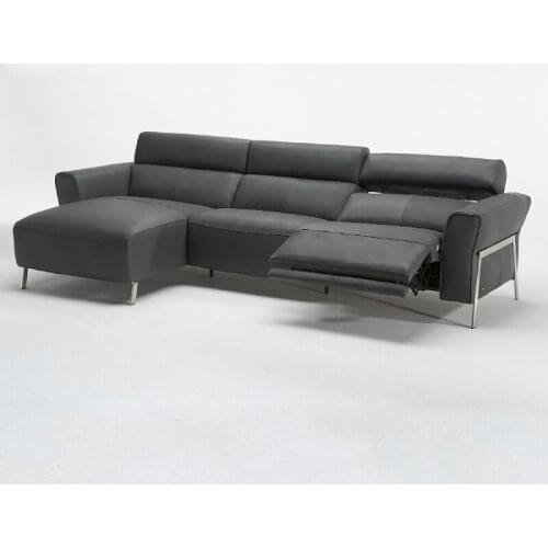 Living Room Sofa set L seater real genuine leather sofas electric recliner salon couch puff asiento muebles de sala canape cama