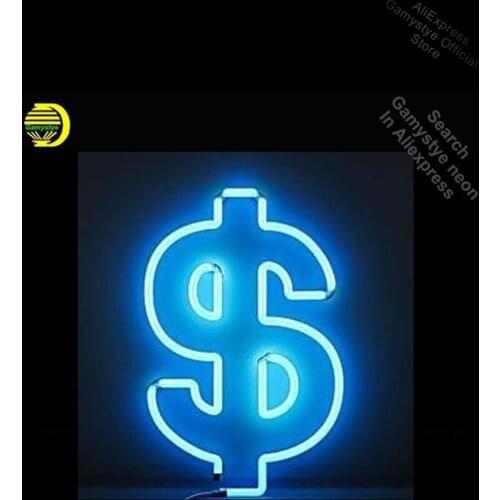 Neon Sign Factory Money Dollar neon Light Sign Beer Bar Pub Sign Advertisement Sign Lighting Money Exchange Sign Bright Color