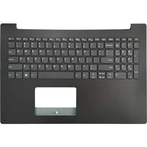 NEW US keyboard FOR Lenovo IdeaPad 320-15 320-15IAP 320-15AST 320-15IKB US keyboard with black Palmrest COVER