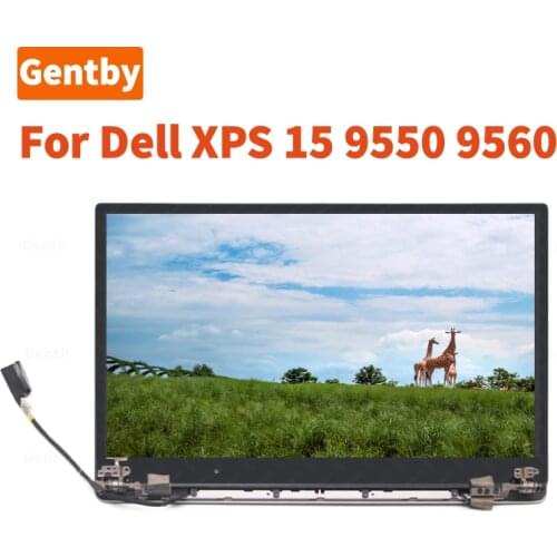 Original 15.6" LCD Touch Screen For Dell XPS 15 9550 9560 1920*1080 OR 4K 3840*2160 LCD Display Complete Assembly Replacement