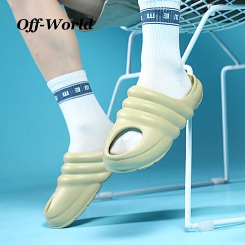 Summer Men Street Slippers Massage Fashion Trend Clogs Sandals Outdoor Flip Flop Garden Shoes Pool Slides Mules Beach Slippers