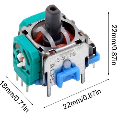 Replacement 3D Analog Stick Sensor Module Thumb Stick Micro Switch for PS5/PS4 Gamepad Repair Controller Drop Shipping