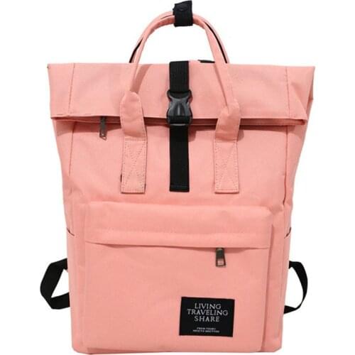 Women External Cover Backpack Canvas Backpack Male Mochila Escolar Girls 15.6 Inch Laptop Backpack School Bag Backpack for Teens