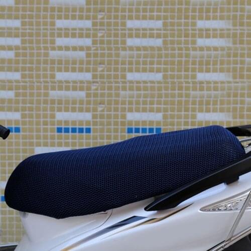 2021 Motorcycle Cushions Universal Motorbike Seats Cover Seat Cycle Flat Saddle Sun Pad Heat Insulation Cushion Protection