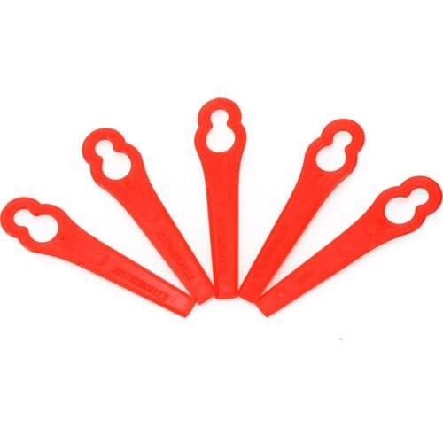 50pcs Garden String Trimmer Blades Lawn Mower Blade Grass Cutting Blade Plastic For Power Garden Trimmers Tools Accessories