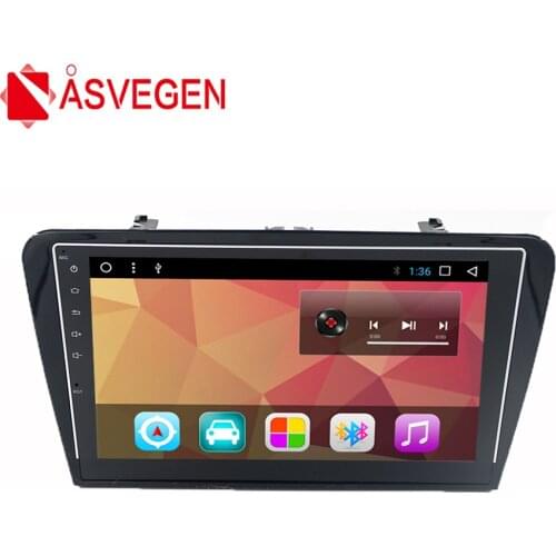 Asvegen 10.2 inch Android 7.1 Quad Core Car Auto Radio Wifi GPS Navigation Multimedia DVD Player For Skoda Octavia 2014-2016