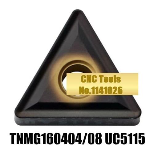 Free shipping 10pcs TNMG160404 UC5115/TNMG160408 UC5115 carbide inserts for MTJNR/MTQNR/WTJNR,Turning Blades, Tips for Cast Iron