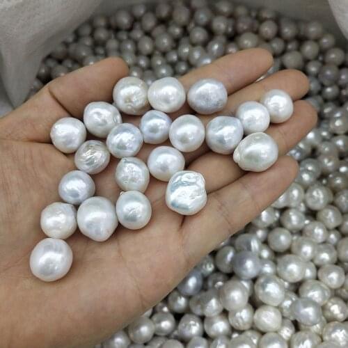FREE SHIPPING,5 PCS/LOT,12-14 mm high luster kasumi baroque pearl,100% Nature freshwater loose pearl,half,FULL or no hole