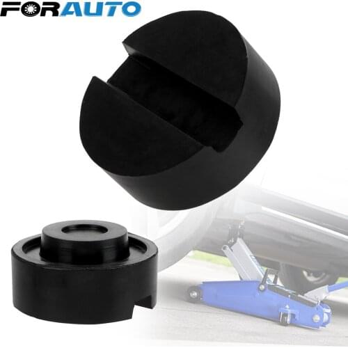 FORAUTO Rubber Slotted Floor Jack Pad Car Jack Support Block For Pinch Weld Side Pad Car Removal Tool Repair Tools