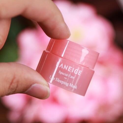 3g Korea Lip Sleeping Mask Night Sleep Maintenance Moistened Lip Balm the Pink Lips Bleaching Cream Nourish Protect Lips Care