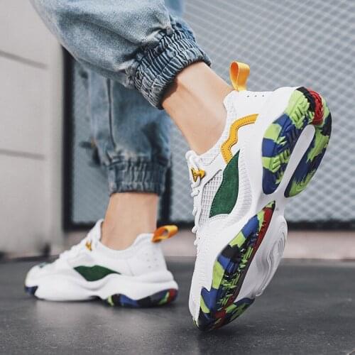 Zapatos De Hombre 2020 Shoes Man Sneakers Fashion Men Vesonal Tenis Casual Masculino Running Summer Breathable Mesh