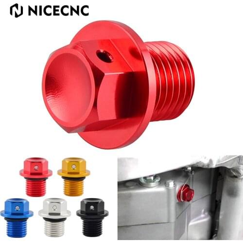 Motorcycle CNC Magnetic Oil Drain Plug Bolt For Honda CB1000 CB1100 CB1300SF CBR250R X4 X-11 VFR1200 CBR1100XX