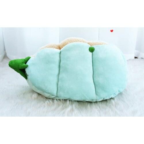Cute peas Cat Cave House Winter Warm Dog Kennel Funny peas Soft Comfortable Thicken Puppy Nest Pet Cats Bed Mat