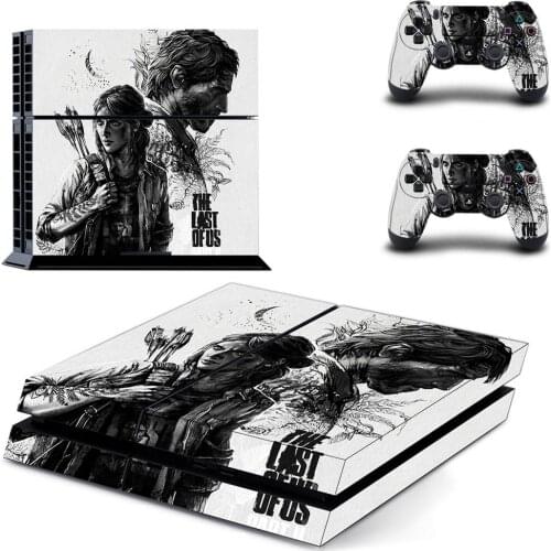 Game The Last of Us Full Cover PS4 Stickers Play station 4 Skin Sticker Decal For PlayStation 4 PS4 Console & Controller Skin