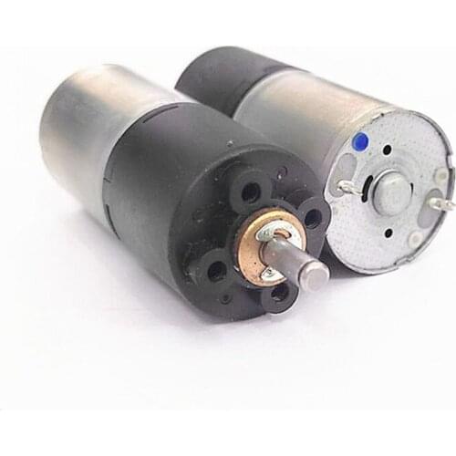 370 Planetary Geared Motor DC 3-12V Micro Gear Motor 73-290 rpm Full Metal Gearbox D Axis Diameter 4mm Motor for DIY Models