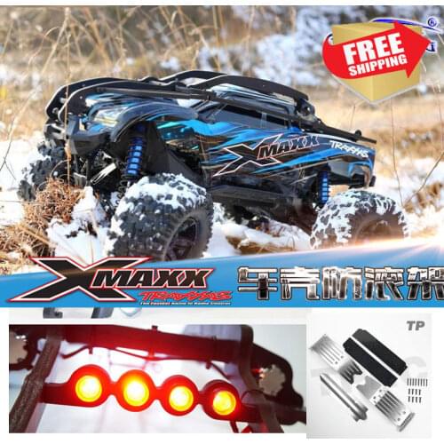 Roll Cage Bar Nylon Frame Shell Protection Cover For trax 77086-4 X-Maxx Body Xmaxx led Armor shield