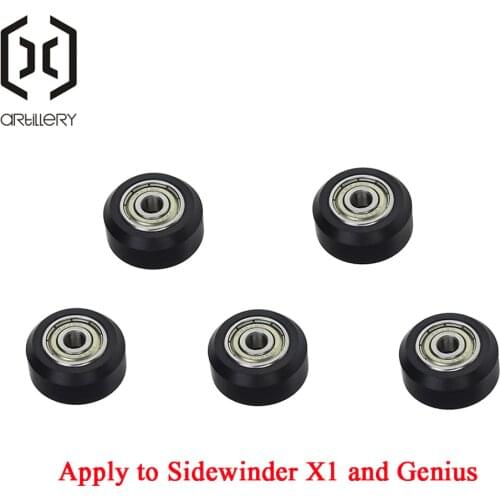2021！5Pcbearing Pulley Suitable For 3D Printer Sidewinder X1 AND Genius
