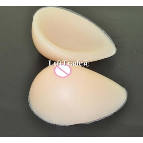 XS SIZE2 400g small teardrop silicon breast pads bra insert for woman fake boobs for shemale
