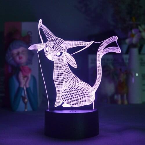 APP Conttol Night Light LED Animal 3D Nightlight Decoration Spirit Beast Room Desk Lamp Cute Kids Child Birthday Holiday Gift