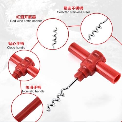 Wine Metal Corkscrew Creative Pen Holder Bottle Openers Corkscrew Easy Carry Kitchen Spire Opener Wedding Favors Gifts
