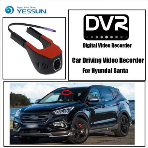 YESSUN for Hyundai Santa Car Wifi DVR Mini Camera Driving Video Recorder Novatek 96658 Registrator Dash Cam Night Vision