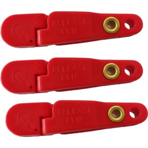 3pcs/lot Planer Board Padded Release Clip Downrigger Fishing Line Release Snap Stacker Outrigger Trolling Release Clips