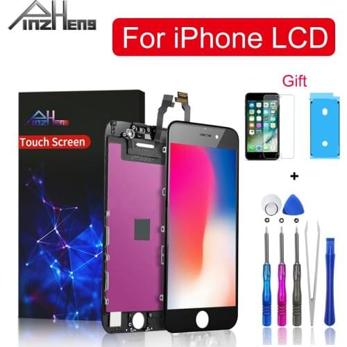 PINZHENG AAAA Quality Screen LCD For iPhone 5 5s SE 6 6s 7 8 Plus LCD Display Assembly Digitizer With 3D Touch Replacement LCD