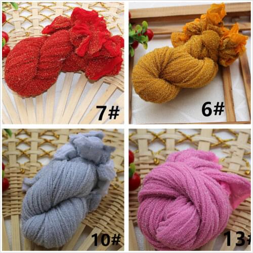 Gold/Silver Nylon Stocking Material Silk Stocking Material Making Home Decor Flowers DIY Artificial Flower For Decoration