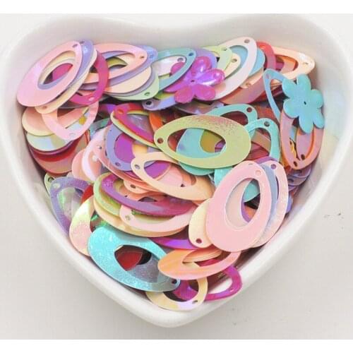 100Pcs/Pack Multi Shape Sequins AB Mixed Paillettes Party Decoration Wedding Sewing DIY Craft Beautiful Lentejuelas Accessories