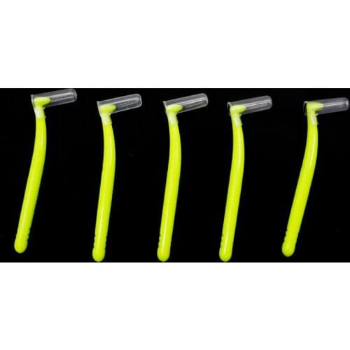 20pcs Adults Interdental Brushes Clean Teeth Floss Brushes Toothpick Toothbrush Dental Oral Care Tool