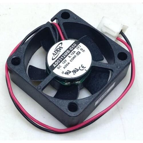 3010 3cm 12V ad0312mb-g50 two wire set top box router micro cooling fan