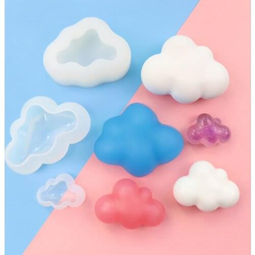 3D Stereoscopic Cloud Silicone Resin Casting Mold Christmas Mould Craft Tool DIY