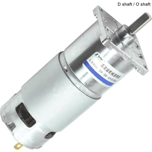 42mm DC Motor GA42F DC 24V 60rpm Gear motor Large Power Torque 775 DC Motor 1:59