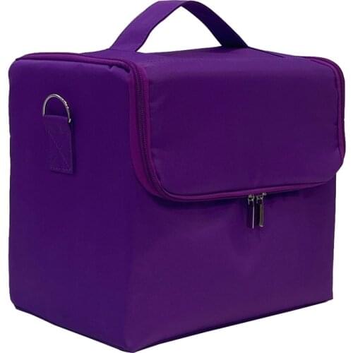 HAPPY MAKEUP Black Cosmetic Bags