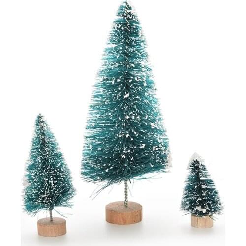 2 Pcs Artificial Christmas Tree Festival Party Ornaments Xmas Decoration Gift