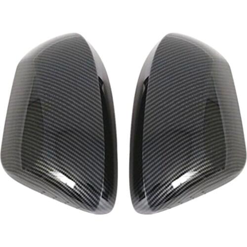 Car Carbon Fiber Rear View Mirror Cover Trim Side Wing Mirror Caps for Toyota Corolla Levin 2019-2021
