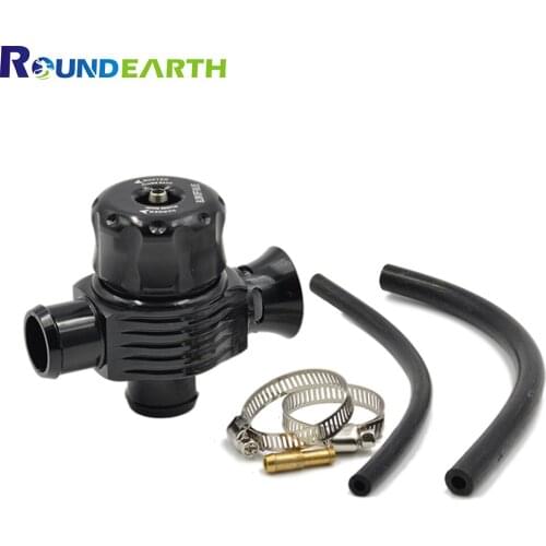 Round Earth Universal 25mm Aluminum Alloy Auto Car Turbo Gauge Diesel Blow Off Dump Valve BOV Wastegate Interiro Accessories