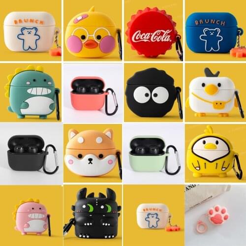 Cute case For Edifier X3 Case for Edifier V02 / Minibuds Earphone Case Cartoon Cases for Edifier X3 Case Silicone Headphone Case