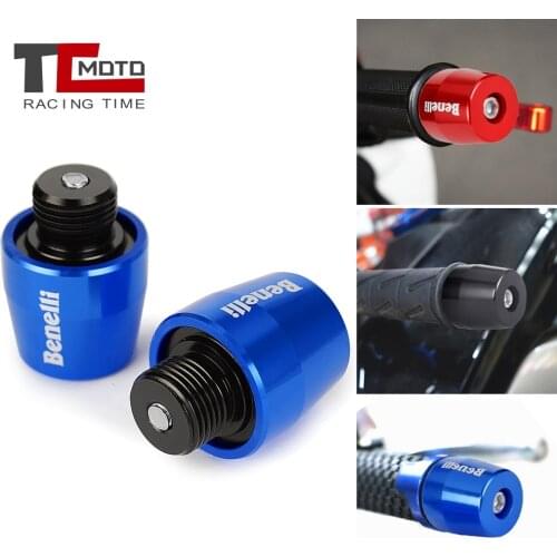 Motorcycle CNC Handlebar Grips Handle Bar Ends plug Anti Vibration for Benelli BJ500 BN600i BN302 BN300 TNT600 TNT 125 300 600