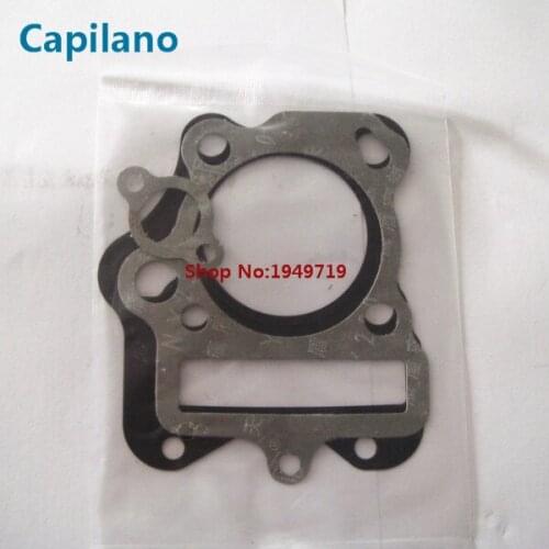Motorcycle QS110 cylinder block engine block gasket for Suzuki 110cc QS 110 engine seal parts