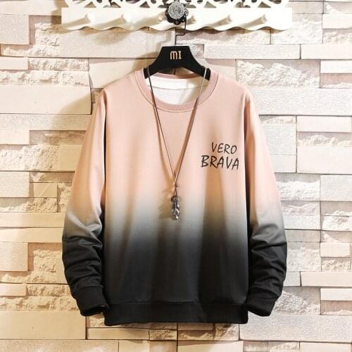 Autumn Spring 2020 Hoodies Sweatshirt Mens Black White Hip Hop Punk Pullover Streetwear Casual Fashion Clothes Plus OVERSize 5XL